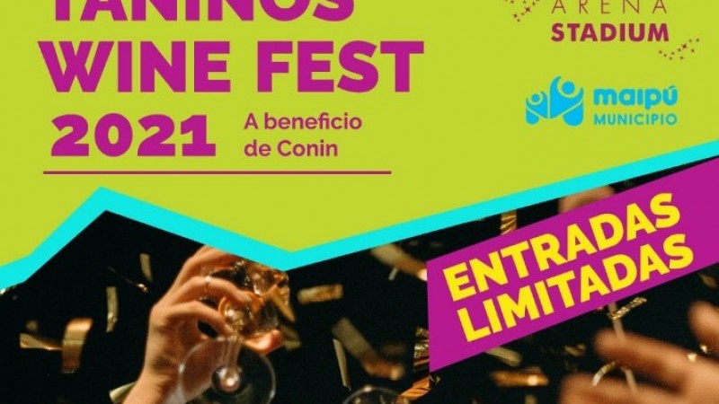 Se viene una nueva edición solidaria de “Los Taninos Wine Fest”